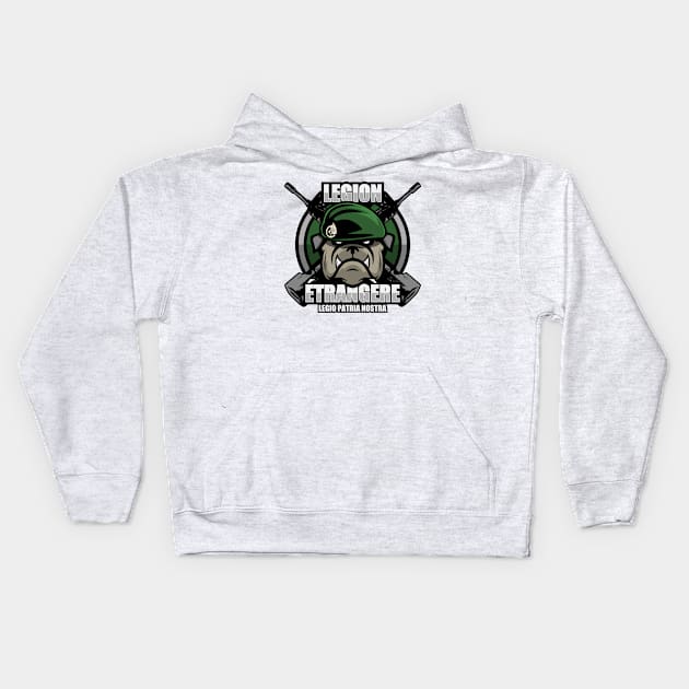 Légion Étrangère Kids Hoodie by TCP